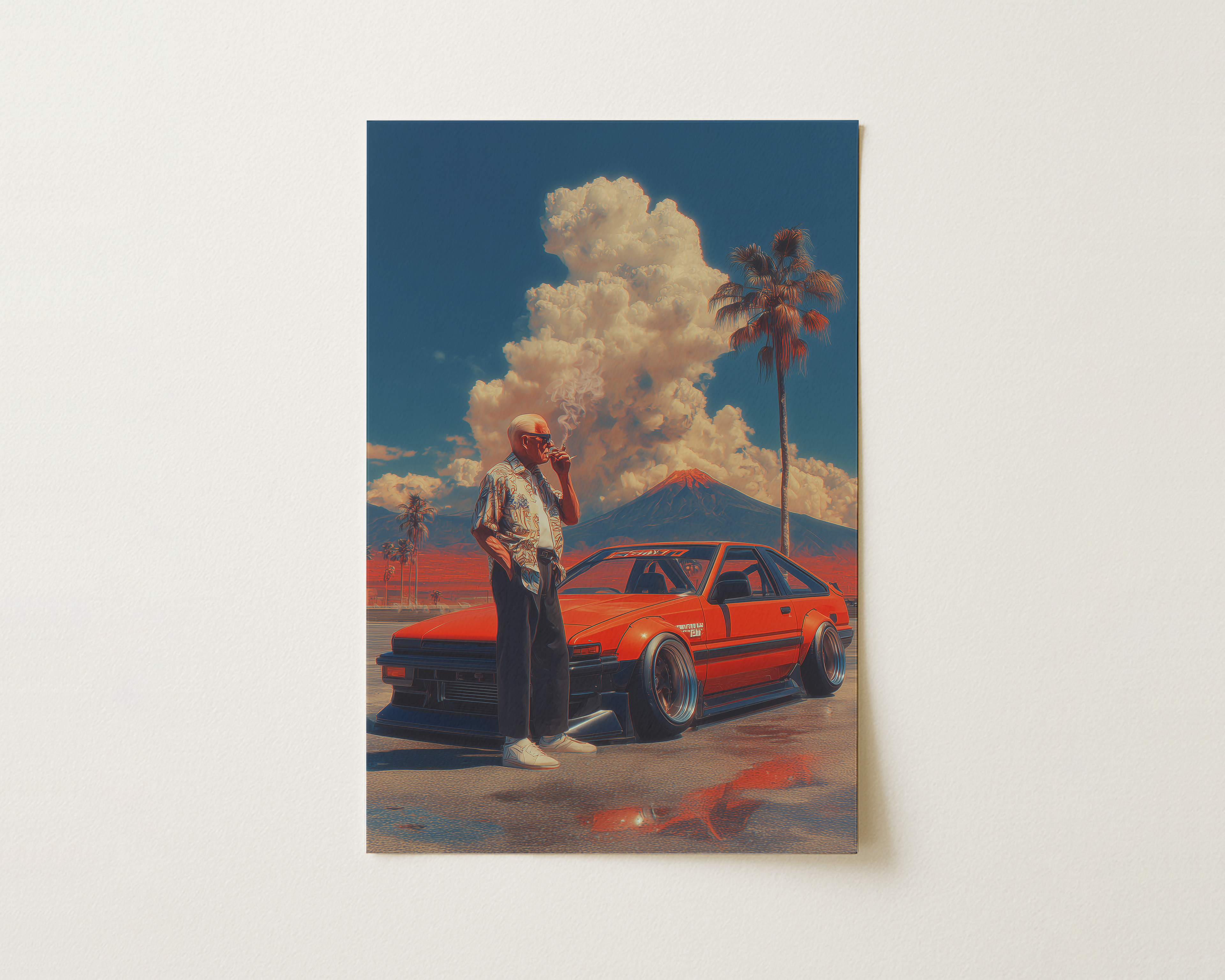 CALM BEFORE THE ERUPTION