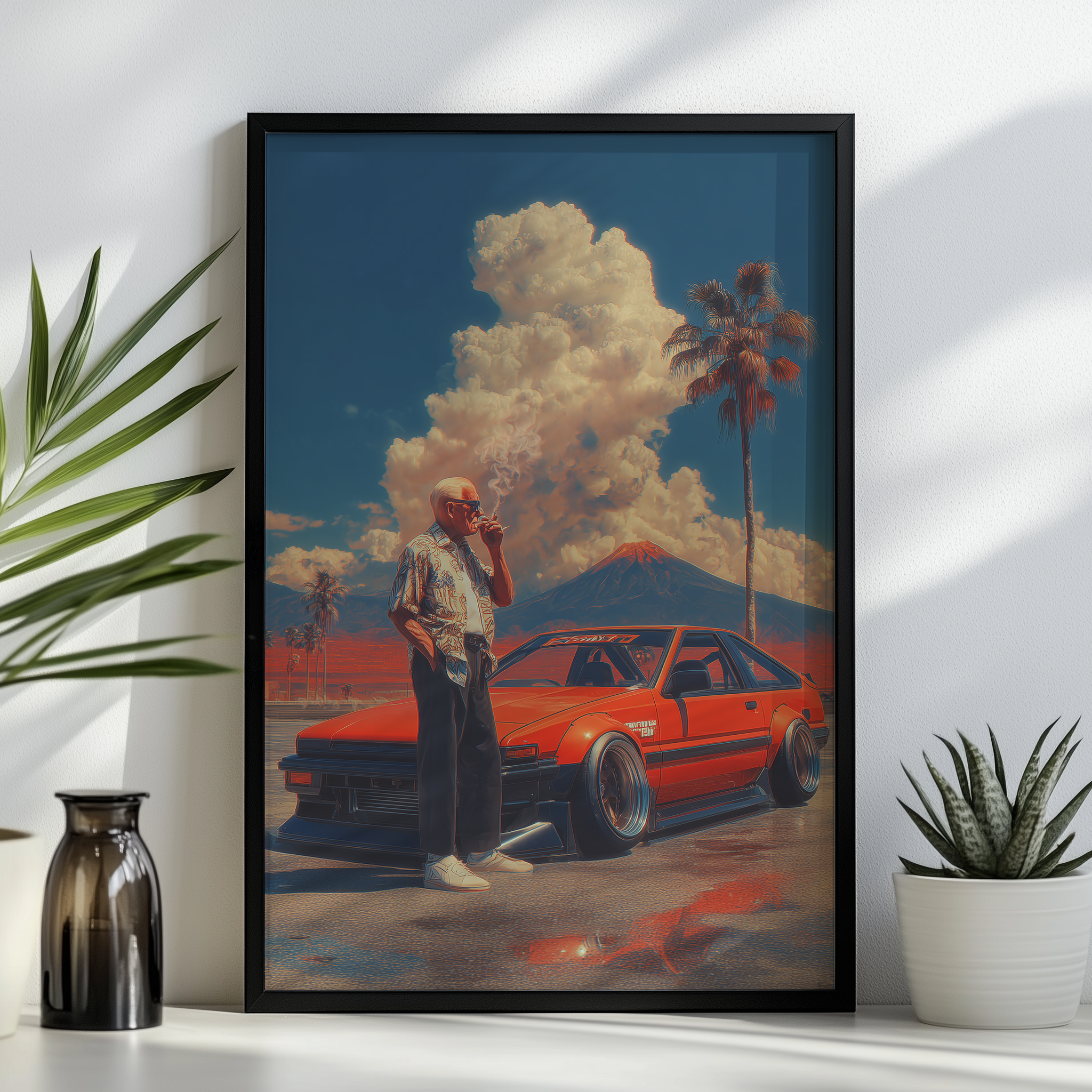 CALM BEFORE THE ERUPTION