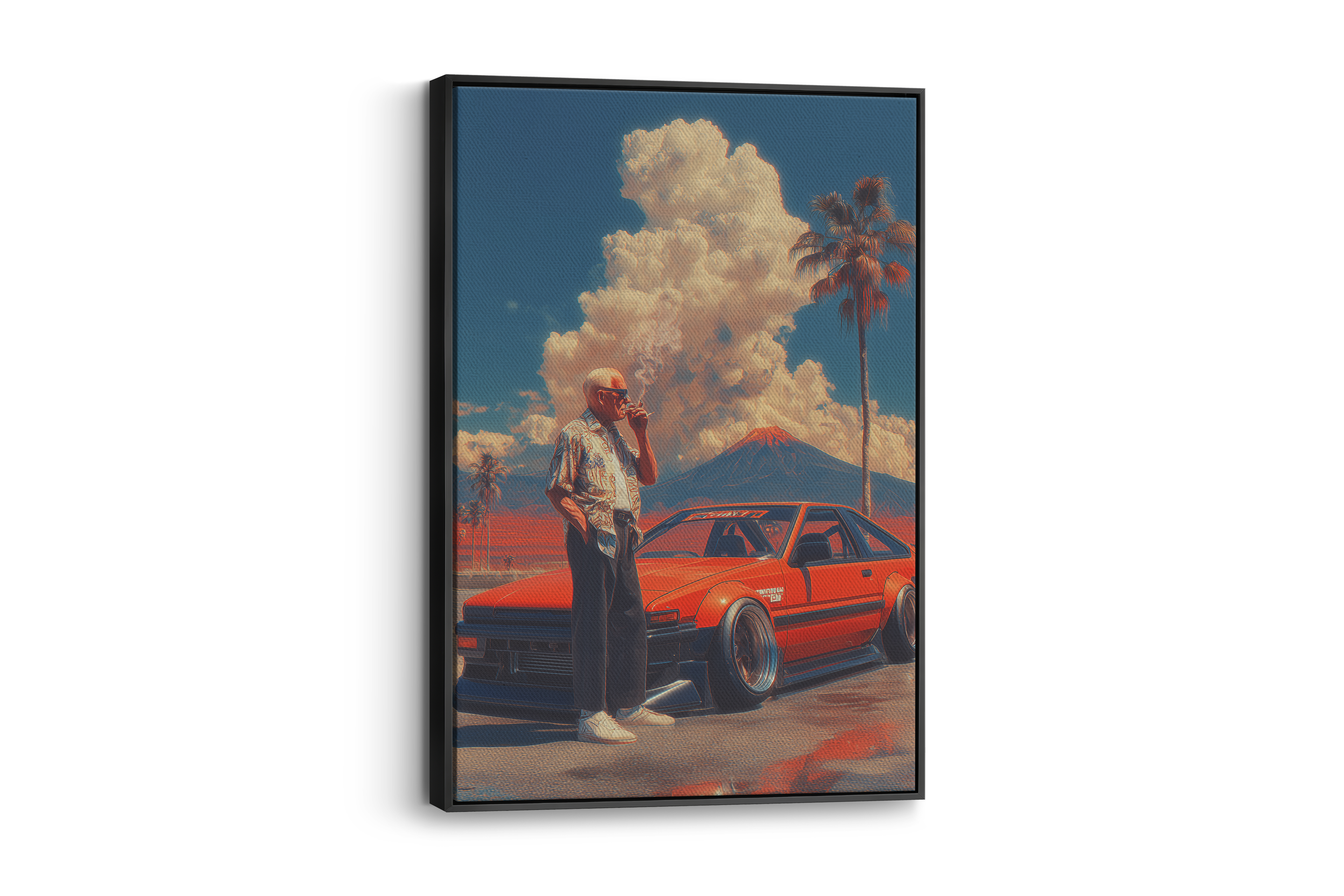 CALM BEFORE THE ERUPTION